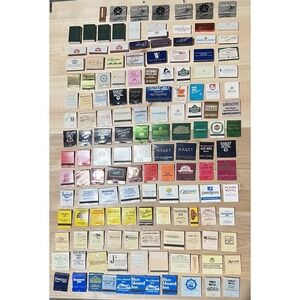 Vintage Matchbooks 140+ Matches Most Unstruck Variety Inns Hotels Motels USA